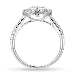 Pierścionek z diamentami (R87696 W): 10 - zdjęcie: 4