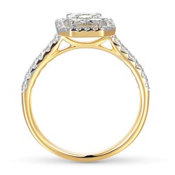 Pierścionek z diamentami (R87699 Y): 10 - zdjęcie: 4