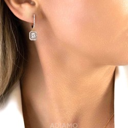 Kolczyki z diamentami (E87699 Y A) - zdjęcie: 3