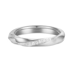 Obrączka z diamentami, 2,7 mm (O-R87767 W): 10 - zdjęcie: 4