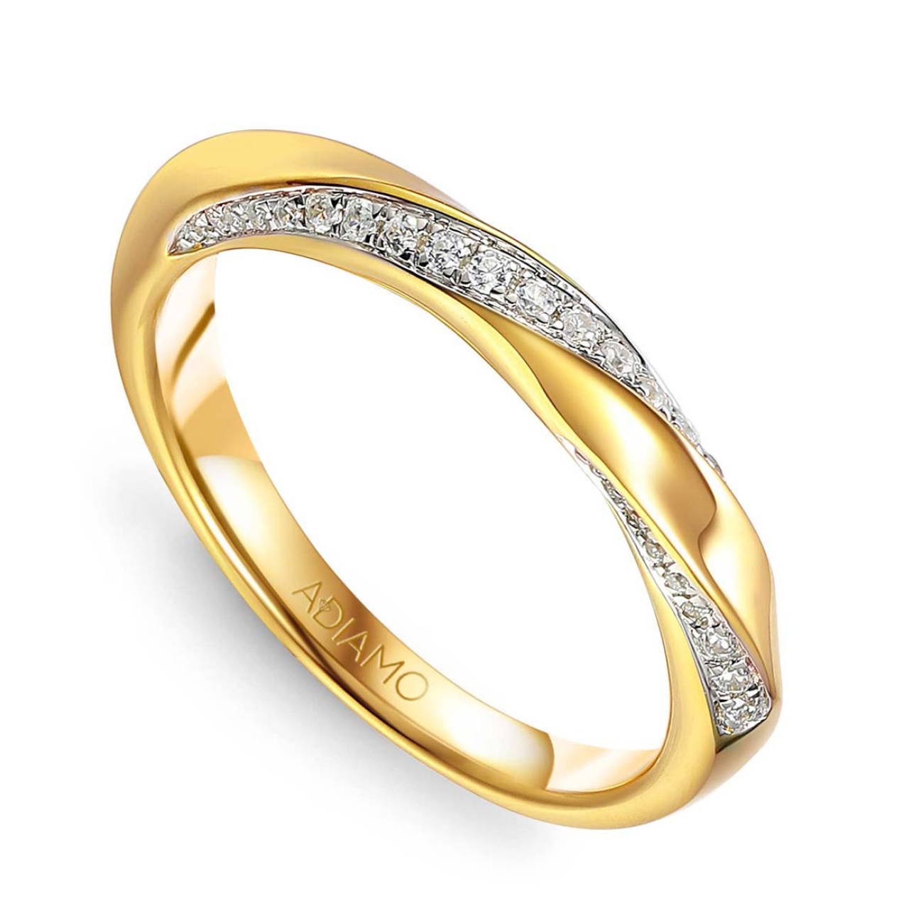 Obrączka z diamentami (O-R87767 Y): 10