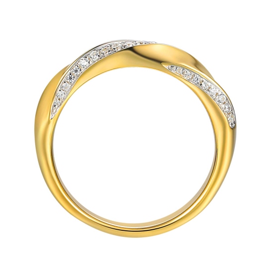 Obrączka z diamentami (O-R87767 Y): 10