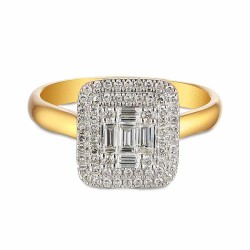 Pierścionek z diamentami (R59279 Y): 7 - zdjęcie: 4