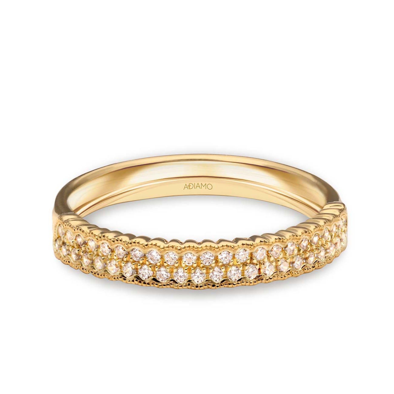 Obrączka z diamentami, 3,5 mm (O-R78023 Y): 7