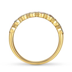 Pierścionek z kolorowymi kamieniami (R88481 Y): 15 - zdjęcie: 4