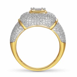 Pierścionek z diamentami (R88485 Y): 8 - zdjęcie: 4