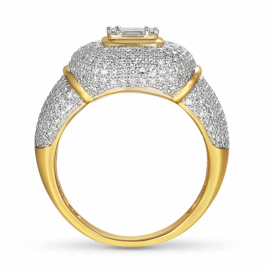 Pierścionek z diamentami (R88485 Y): 8