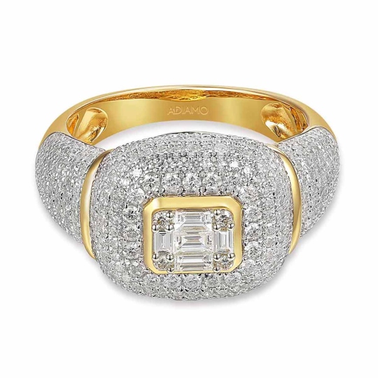 Pierścionek z diamentami (R88485 Y): 8