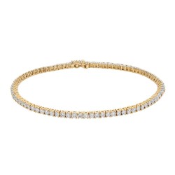 Bransoletka tenisowa z diamentami 2,98 ct (B01538 Y) - zdjęcie: 2