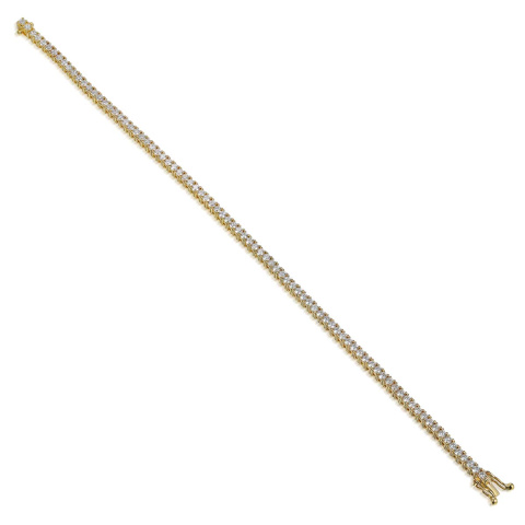 Bransoletka tenisowa z diamentami 2,98 ct (B01538 Y)