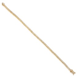 Bransoletka tenisowa z diamentami 2 ct (B01538 Y) - zdjęcie: 2