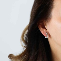 Kolczyki z diamentami (E77520 W A) - zdjęcie: 3