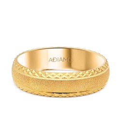 Obrączka ślubna męska żółte złoto 5mm (O-AD24 Y M): 17 - zdjęcie: 2