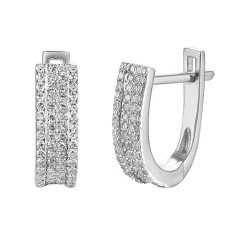 Kolczyki z diamentami (E36903 W)