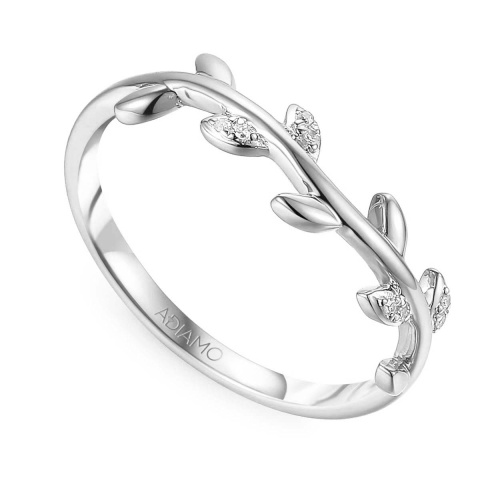 Pierścionek z diamentami R79601 W