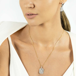 Zawieszka z diamentem (P81616 YW) - zdjęcie: 3