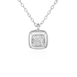 Naszyjnik z diamentami (N08922 W C) - zdjęcie: 2