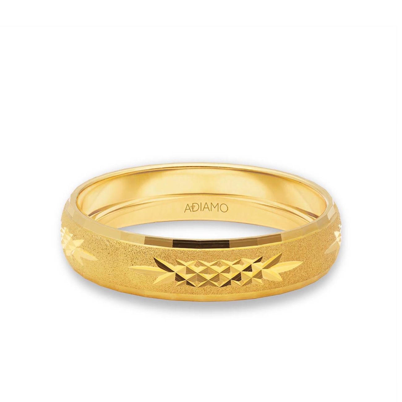 Obrączka ślubna damska, złota, 5 mm: 9