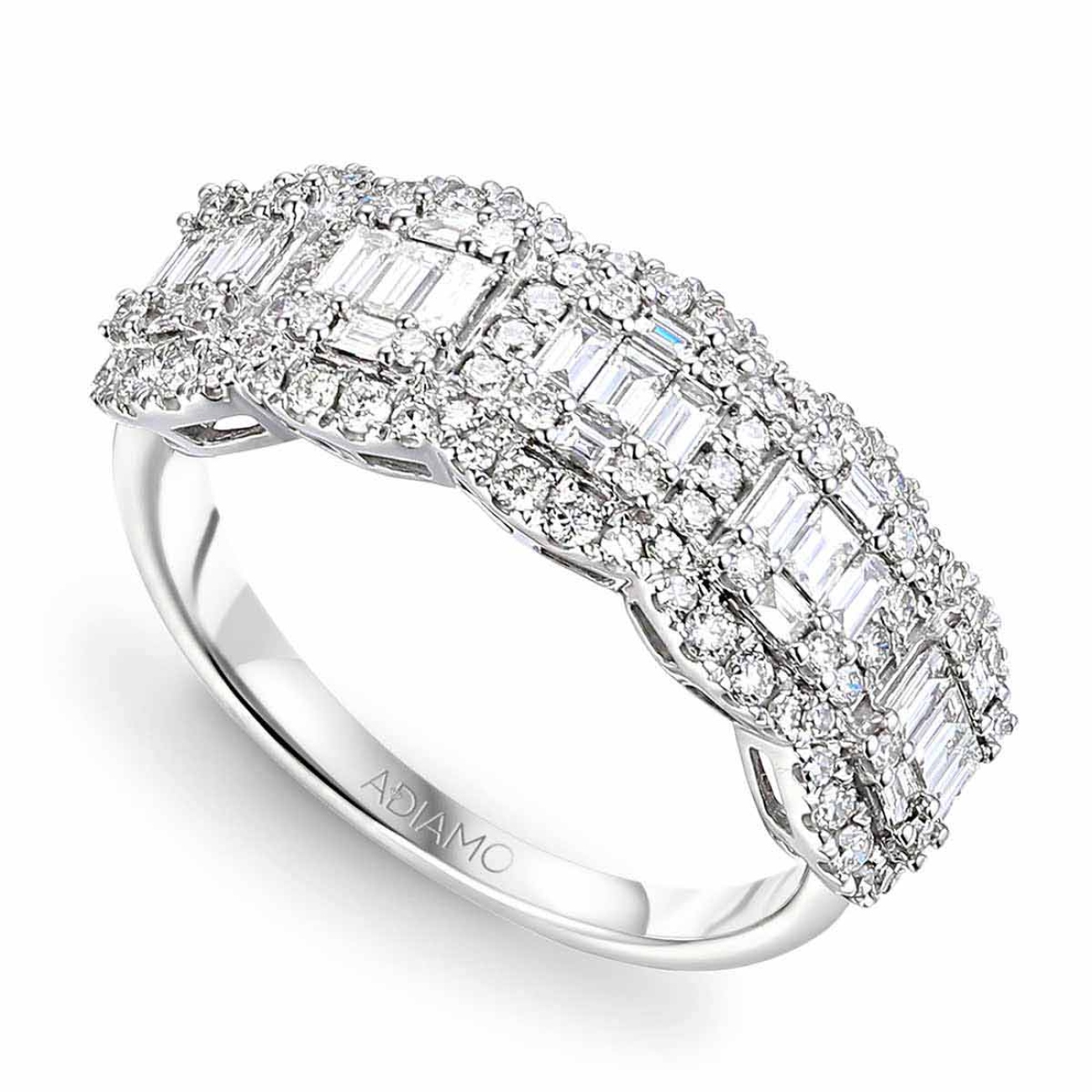 Pierścionek z diamentami (R73143 W): 8