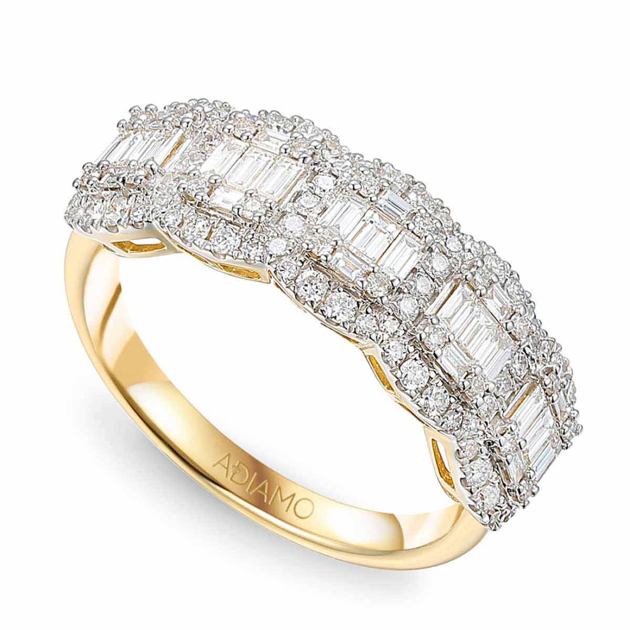 Pierścionek z diamentami (R73143 Y): 15