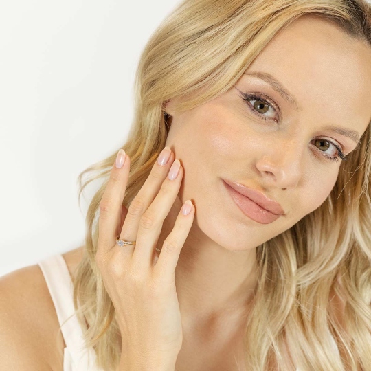 Pierścionek z diamentami (R46876 Y): 12