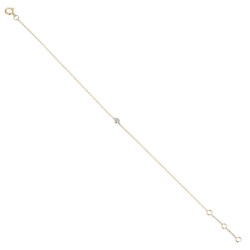 Bransoletka z diamentami (B08344 Y C) - zdjęcie: 2