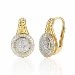 Kolczyki z diamentami (E81515 Y P)