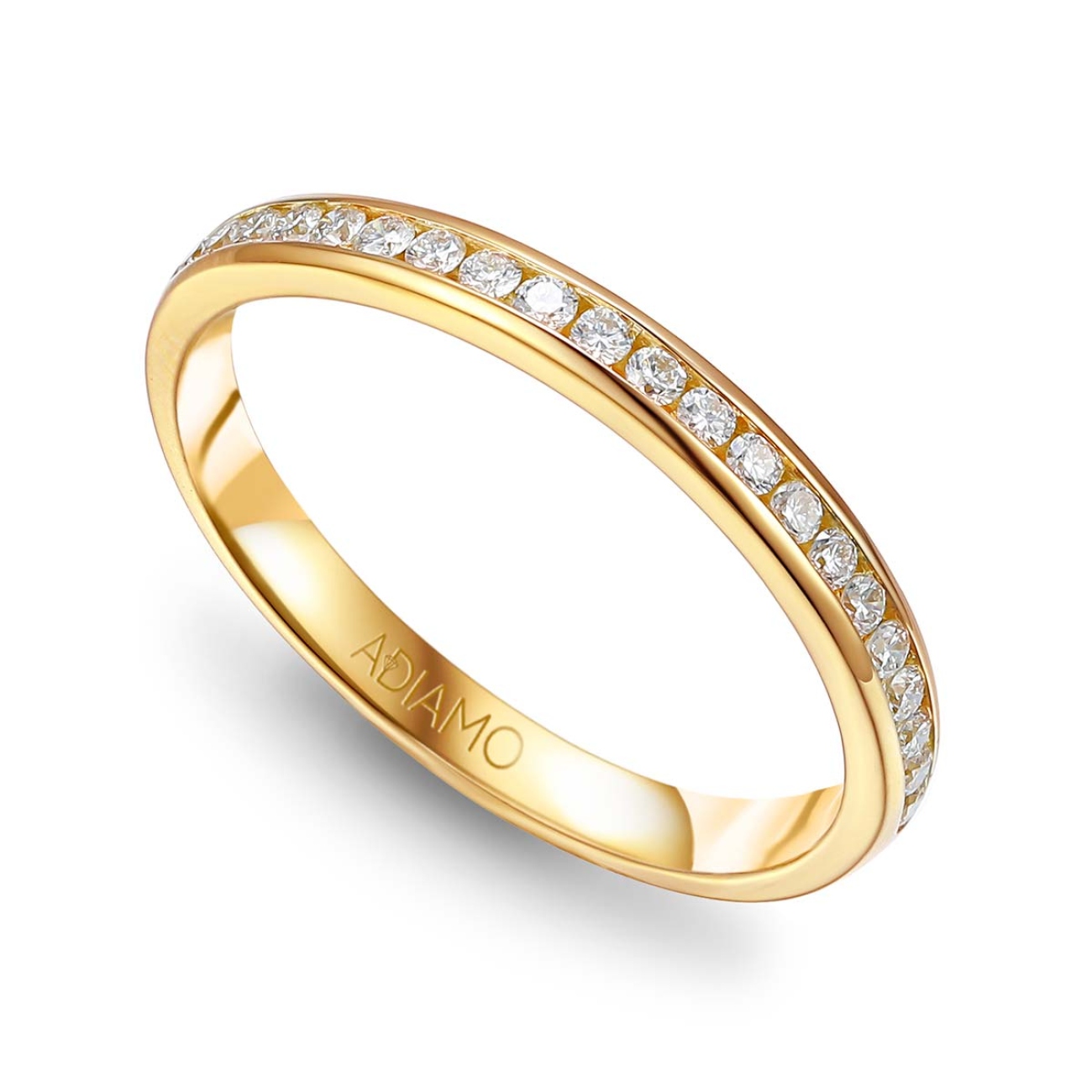 Obrączka z diamentami, 2,9 mm (R37254 Y): 10