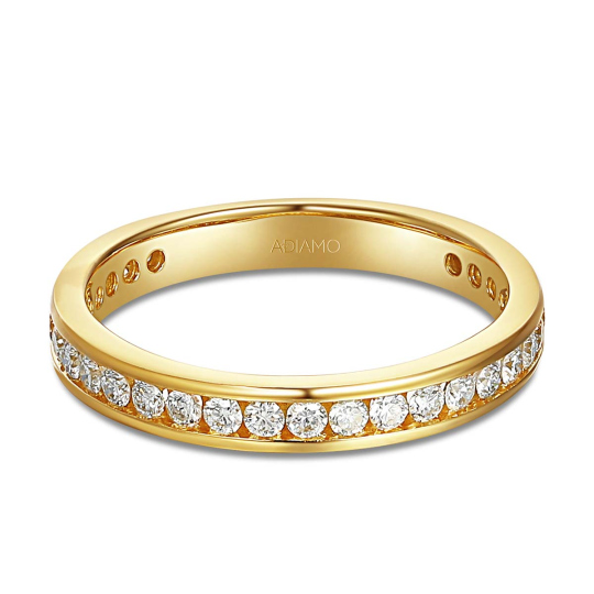 Obrączka z diamentami, 2,9 mm (R37254 Y): 10