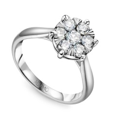 Pierścionek z diamentami (R74222 W 0,60ct)