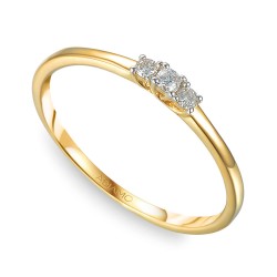 Pierścionek z diamentami 69342 Y: 7 - zdjęcie: 2