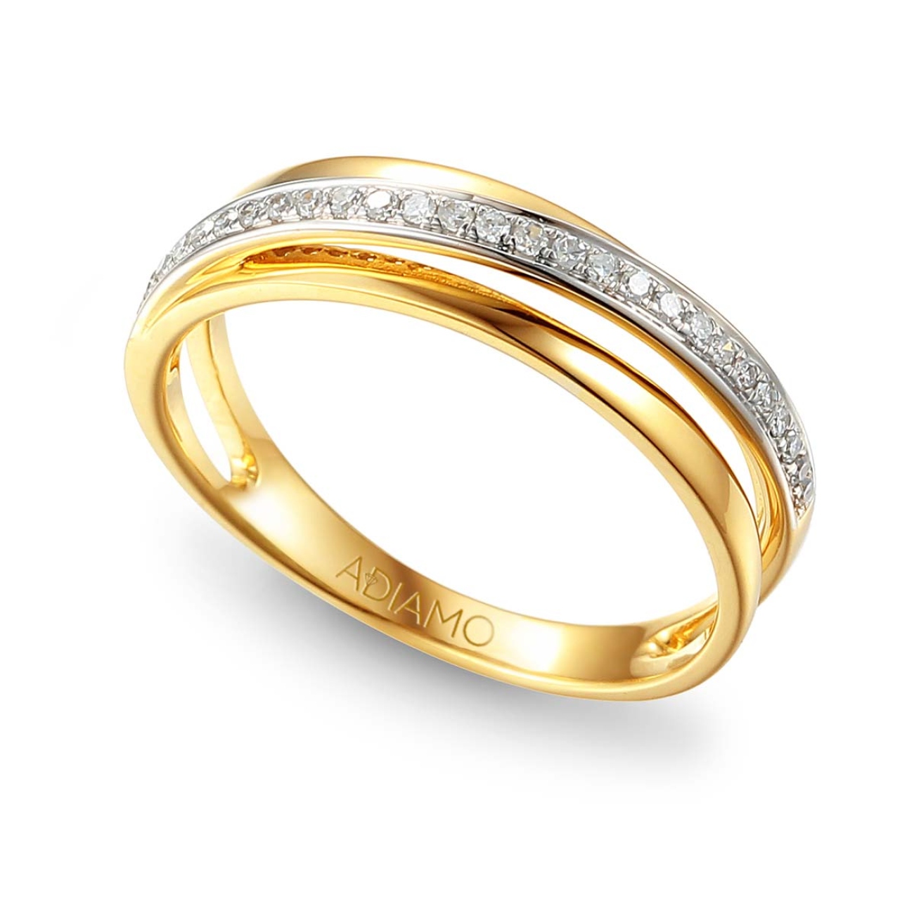 Pierścionek z diamentami (R35938 Y): 9