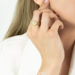 Pierścionek z diamentami (R81521 Y): 9 - zdjęcie: 3