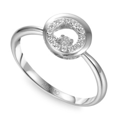 Pierścionek z diamentami (R66668 W)