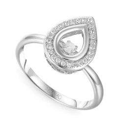 Pierścionek z diamentami R66722 W: 7 - zdjęcie: 2