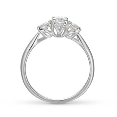 Pierścionek z diamentami (R43032 W)