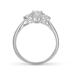 Pierścionek z diamentami R43032 W 0,32ct: 8 - zdjęcie: 5