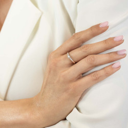 Pierścionek z diamentami (R78035 W 0,08ct): 15 - zdjęcie: 3