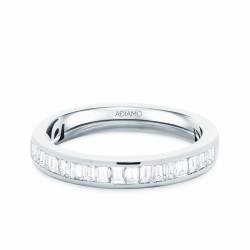 Obrączka ślubna z diamentami, 3,4 mm (O-R65388 W): 7 - zdjęcie: 2