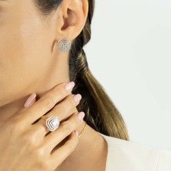 Pierścionek z diamentami (R81598 YW): 10 - zdjęcie: 4