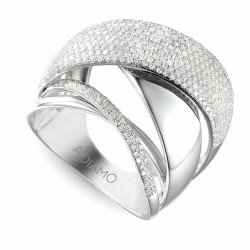 Pierścionek z diamentami (R49020 W ): 10 - zdjęcie: 2