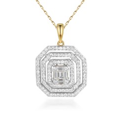 Zawieszka z diamentem (P81598 Y) - zdjęcie: 2