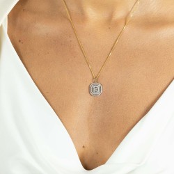 Zawieszka z diamentem (P81598 Y) - zdjęcie: 3