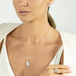 Zawieszka z diamentem (P81598 Y) - zdjęcie: 5