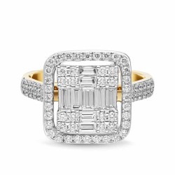 Pierścionek z diamentami (R82606 Y): 14 - zdjęcie: 4