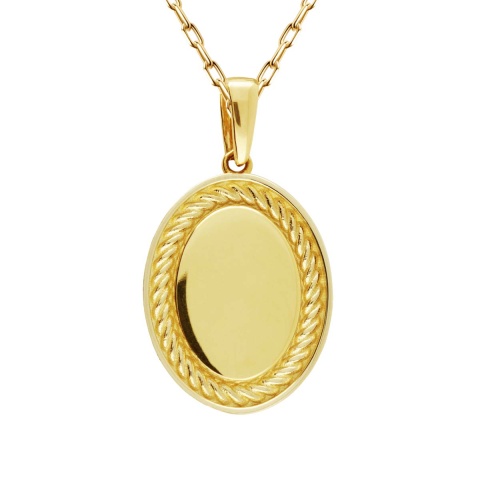 Zawieszka złota blaszka