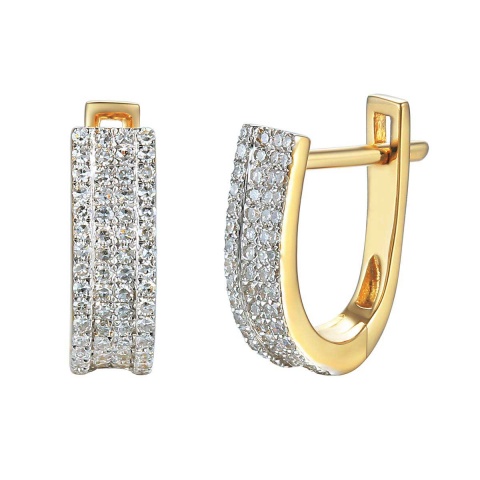 Kolczyki z diamentami (E36903 Y)