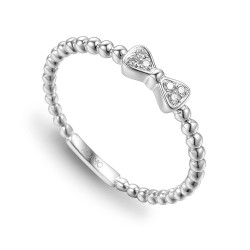 Pierścionek z diamentami (R61161 W): 10 - zdjęcie: 2