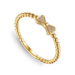 Pierścionek z diamentami (R61161 Y): 12 - zdjęcie: 2