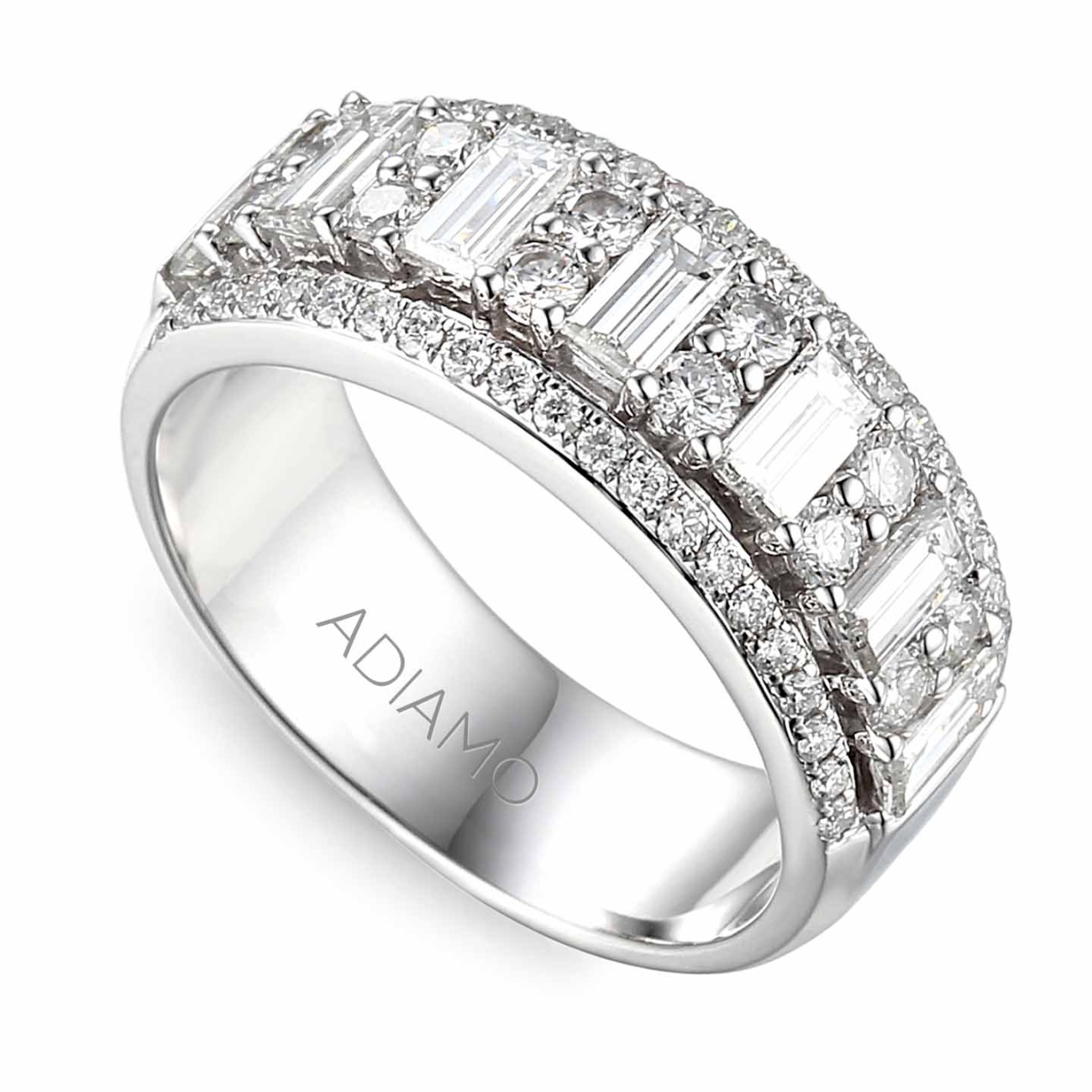 Pierścionek z diamentami (R42920 W): 14